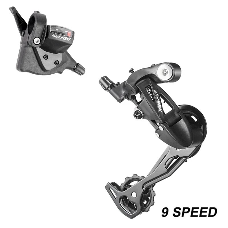 MTB Fahrrad 9 fach-gruppe 1X9 System 9S11-42T Kassette 9 Geschwindigkeit Schalthebel Schaltwerk Groupset für 9V k7 Berg fahrrad teile