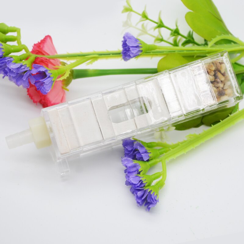 1PCS Ant Nest Acrylic Ant Breeding Villa Home Ant House Workshop Four Holes: White single nest