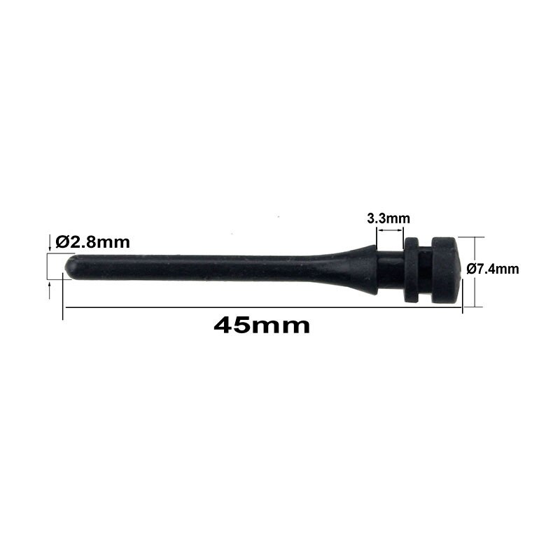 45mm 65mm Screw Pin Rivet Rubber Fan Noise Absorbtion Fans Anti Vibration Mount Silicone Screws Noise Reduction Equipment