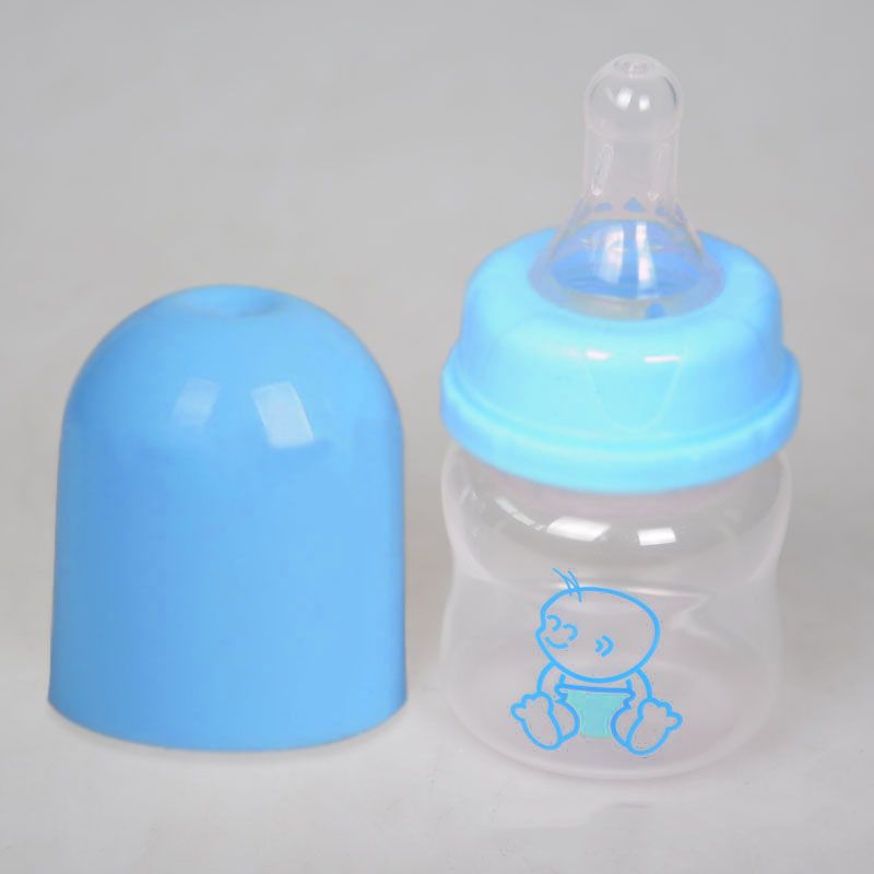 Microbos 60ml Baby Feeding Bottle with Toy Cap – Regular Neck, BPA Free main image 1