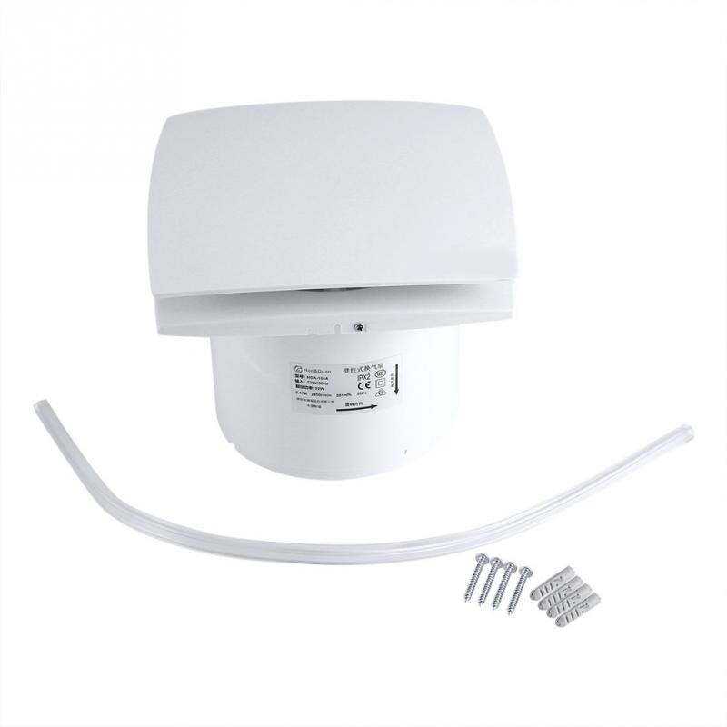 220v hul størrelse 150-180mm ventilation udsugningsventilator badeværelse loft vægmontering blæser køkken hjem ventilationssystem