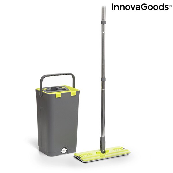 Mopa Fregona con Cubo de Doble Acción Swiftmop InnovaGoods