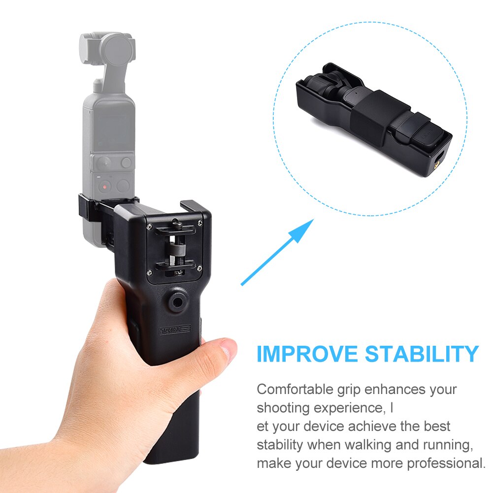 Portable ABS Monopod Photography Shock Absorber Handheld Stabilizer Z Axis Camera Vlog Accessories Gimbal For Osmo Pocket 2