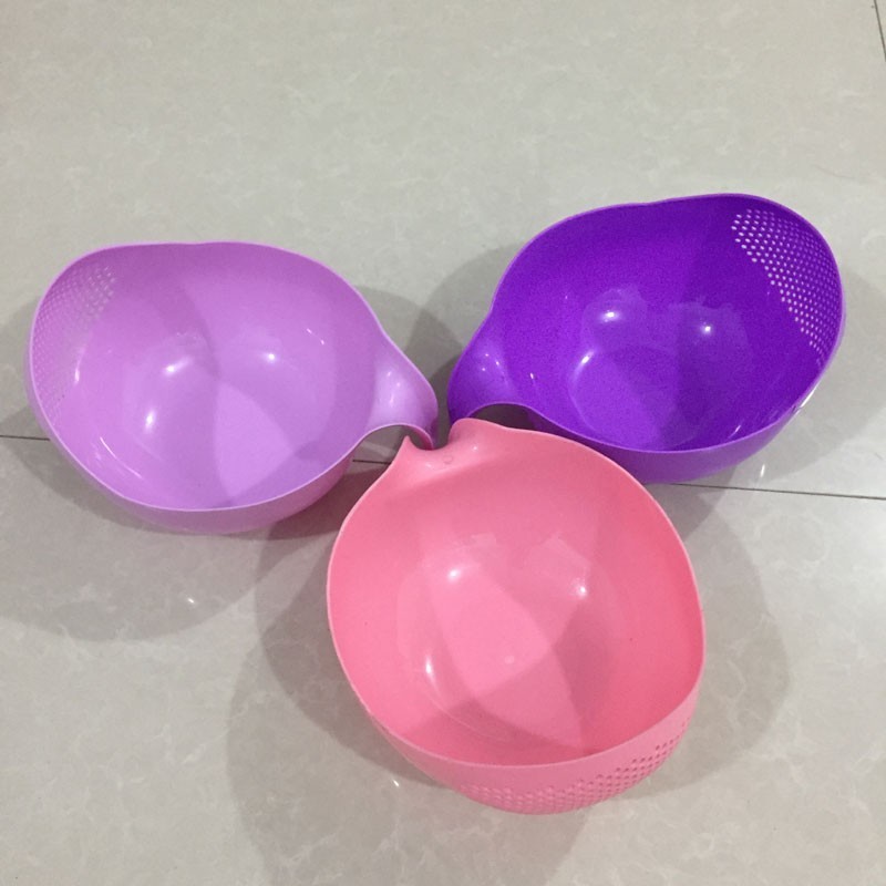 Tamiz colador de plástico Filtro de lavado de arroz, cesta, herramientas de cocina, tamiz de granos de grado alimenticio, cuenco de fruta, escurridor, limpieza