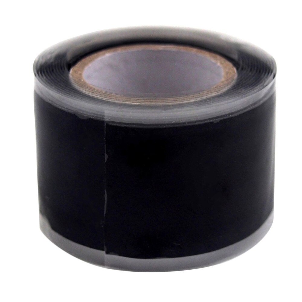 3m/1.5m Black Silicone Tape Waterproof Repair Bonding Sealing Tapes Rescue Self Adhesive Fusing Wire Tools Hose Pipe Useful