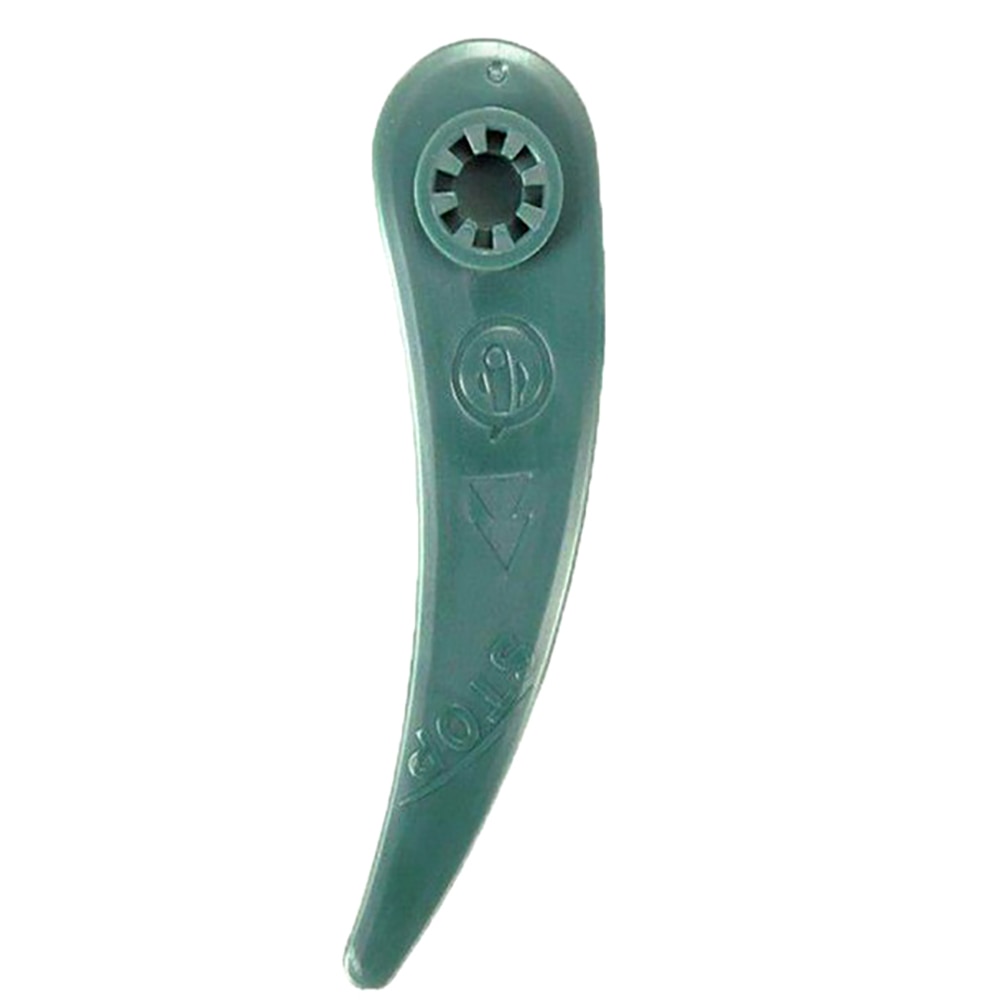 25 st plastblad för bosch art 23-18 li/26-18li grästrimmer trimmer plast trädgårdsgräsklippare plastblad