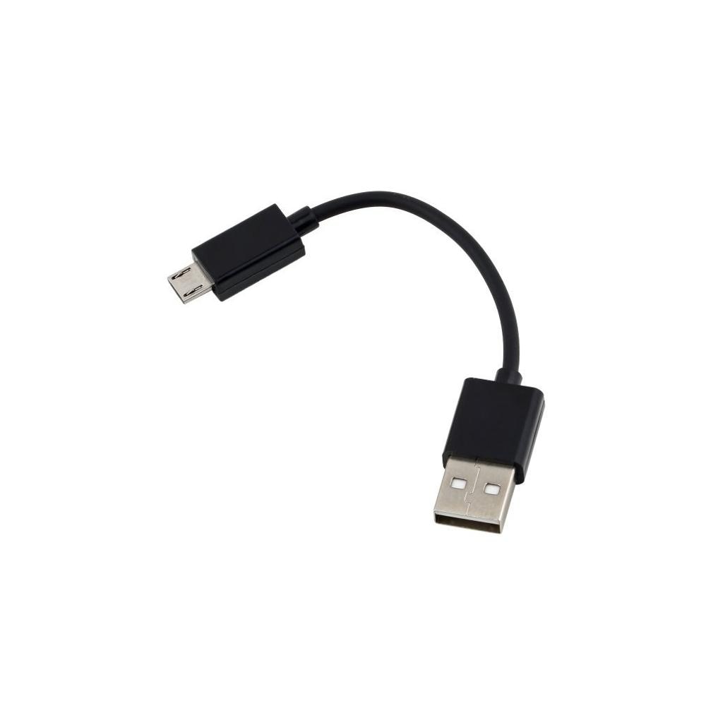 Universal 10CM USB 2.0 A to Micro B Data Sync Charge Cable Cord For Cellphone PC Laptop Male To Male Cable Ship Fast