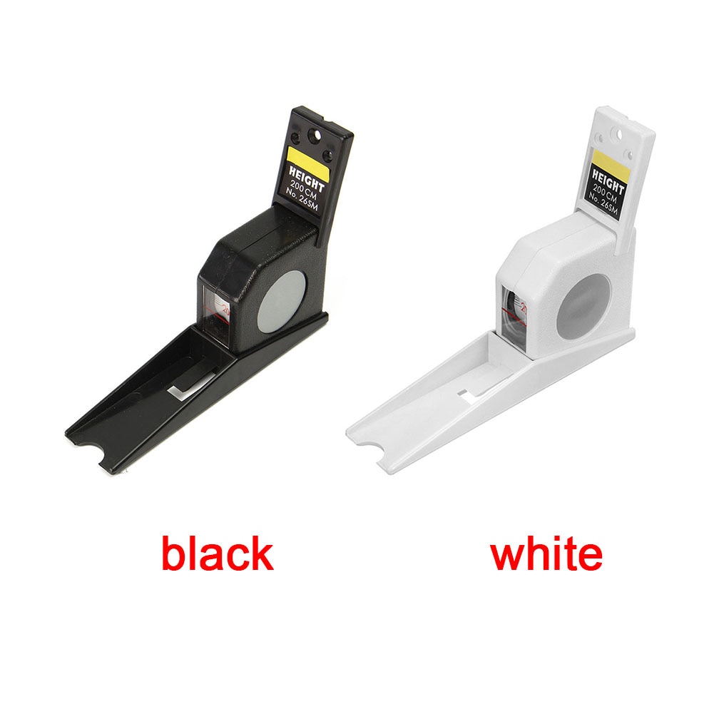 2m Tool For Body Portable Home Eco-firendly Wall Mounted Height Meter Tape Measure Durable Accurate Altimeter Retractable Growth