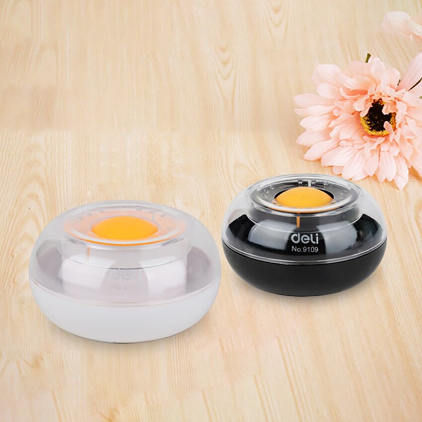 Office Financial Analyst Finger Wetted Gadgets ABS Wet Hand Water Box Round Ball Dip Hands Counting Helper Stationery