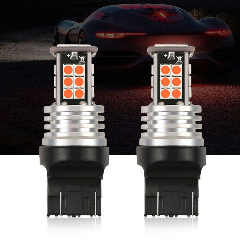 Lamp richtingaanwijzers 24 smd auto rem achteruitrij accessoires  t20 2 stuks