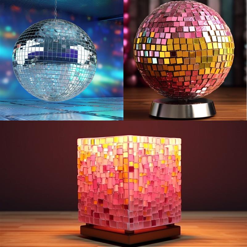 3D Self-Adhesive Real Glass Craft Mini Square Mirrors Mosaic Tiles Stickers Bathroom DIY Handmade Craft Home Decoration Making