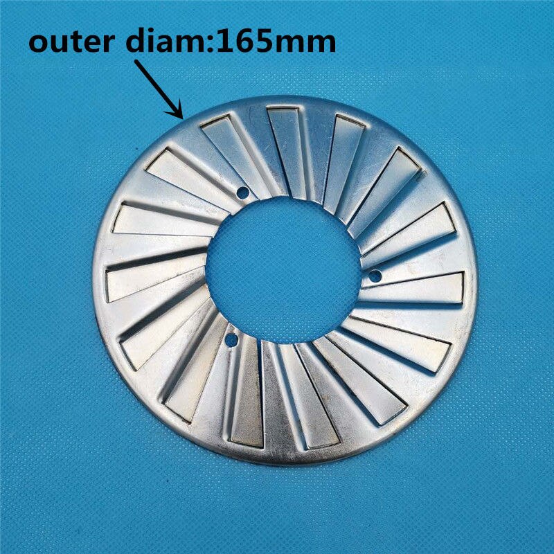 Burner flame plate fire stabilizing ring OD102MM/115MM/135MM/165MM Burner flame disk: Orange