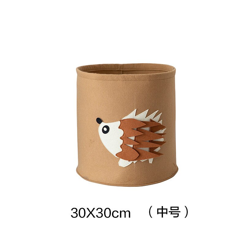 Ins Nordic Kid Zacht Tapijt Tapijten Cartoon Dier Kind Tapijt Speelgoed Opbergtas Kinderkamer Decoratie Voor Baby Bed bumper: Hedgehog  L