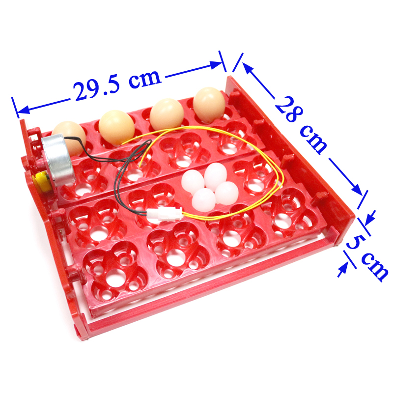 Incubadora automática de huevos de gallina, 16 huevos/64 pájaros, palomas y otras aves, equipo de incubación con Motor