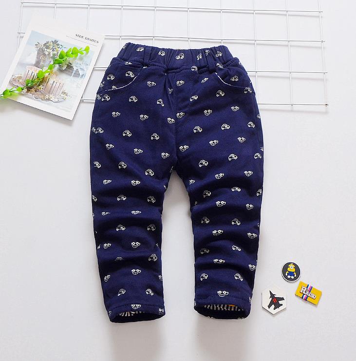 baby spring pants for boy Kids summer pants car Full print children boys pants Child cotton casual trousers longs 5T: blue / 5T