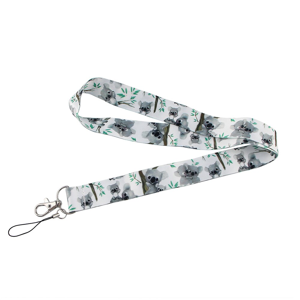 LX112 Dier Sleutelhanger Nekband Lanyard Usb Id-kaart Badge Houder Mobiele Riem Lanyard Mobiele Telefoon Accessoires: 1