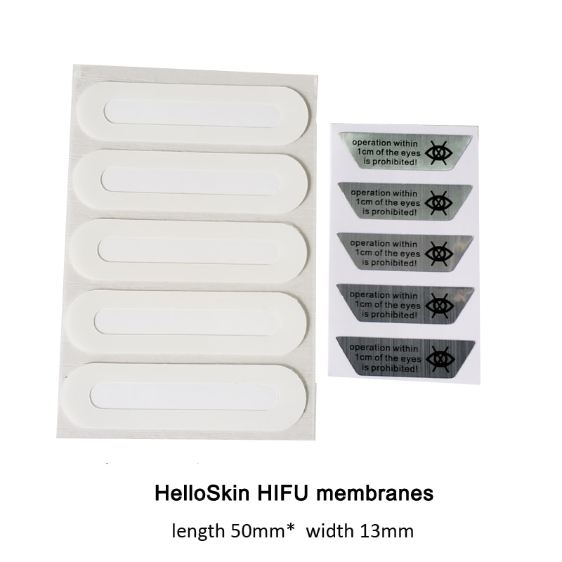 Helloskin hifu maskine membran klistermærker  or 3d hifu patron membran klistermærker