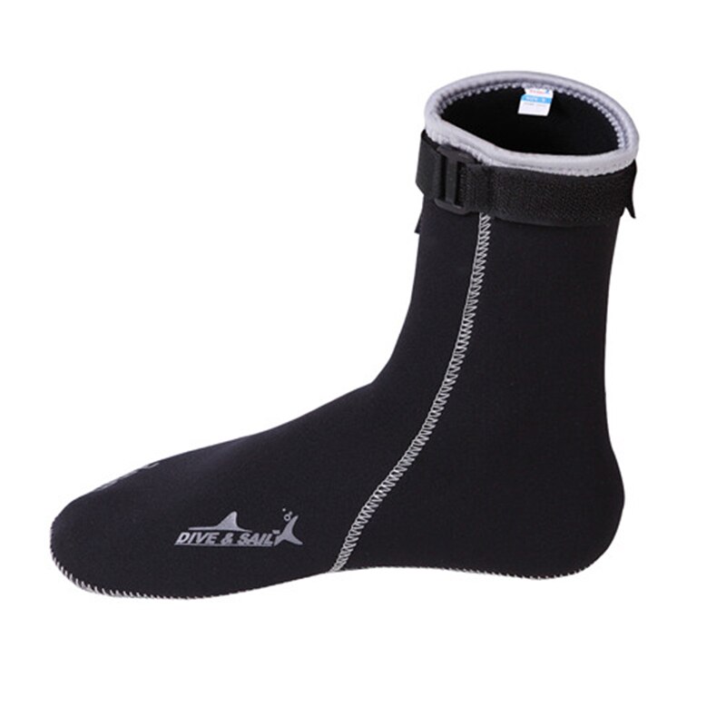 3mm neopren dykkersokker menn kvinner dykking surfing snorkelsokker vinterbading sklisikre varme strandsokker