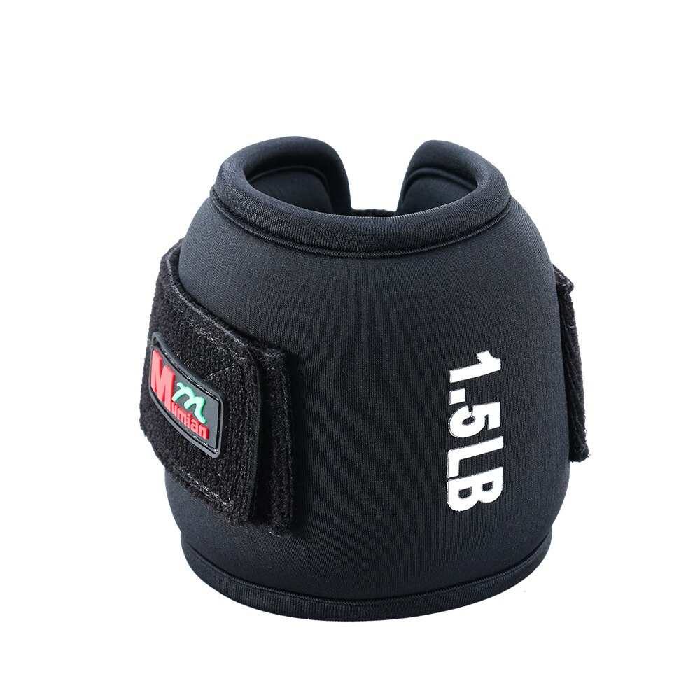 1 szt. Obciążniki na kostkę żelazo miękkie obciążniki na kostkę dla kobiet mężczyzn nogi ciężary z regulowanym paskiem zdatność odporność trening bieganie