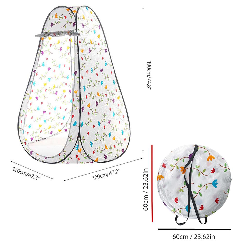 Portable Pop Up Privacy Tent Instant Waterproof Changing Room Camping Shower Tent For Outdoor Hiking Travel Baach