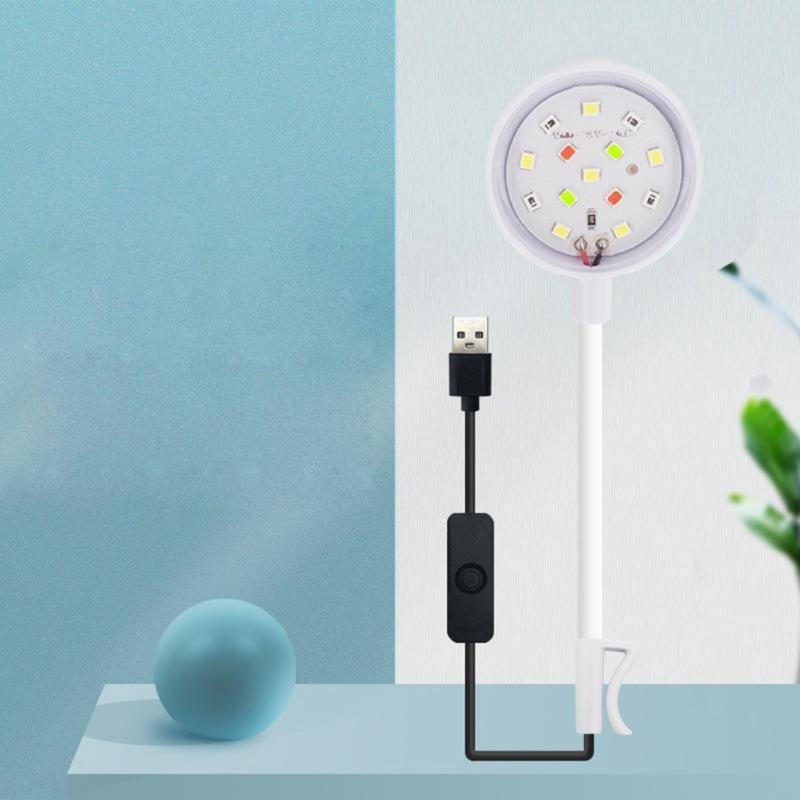 55 -kF -Rotatable -LED -Aquariumleuchten sauberes Wasser wachsen Aquariumlandschaftsclip Lampen