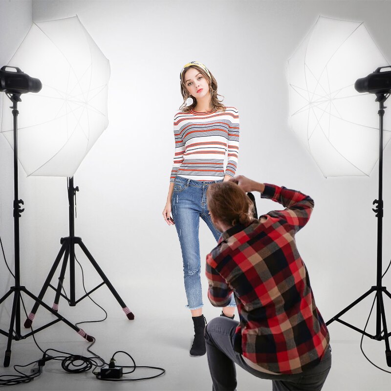 Photo Video Studio Lighting Flash Translucent White Soft Umbrella For Photography Portrait Studio Shooting Daylight Reflector