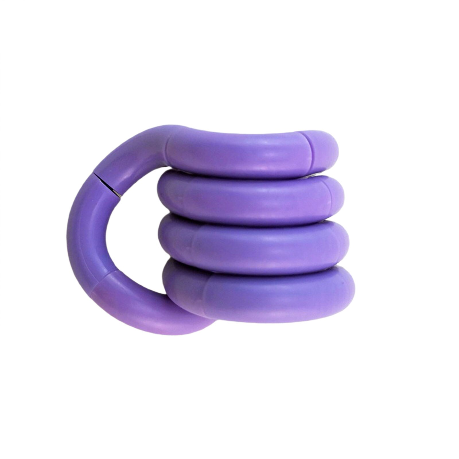 Stress Relief Tangles Toys, Solid Color Finger-Trainer Twist Winding Relax Therapy Game