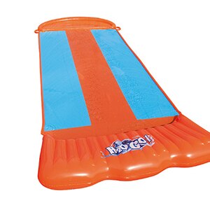 Outdoor non olet 3 persoon opblaasbare glijbaan grote slijtvaste gazon surfplanken inflat speelgoed voor kind zwembad accessoires: Default Title