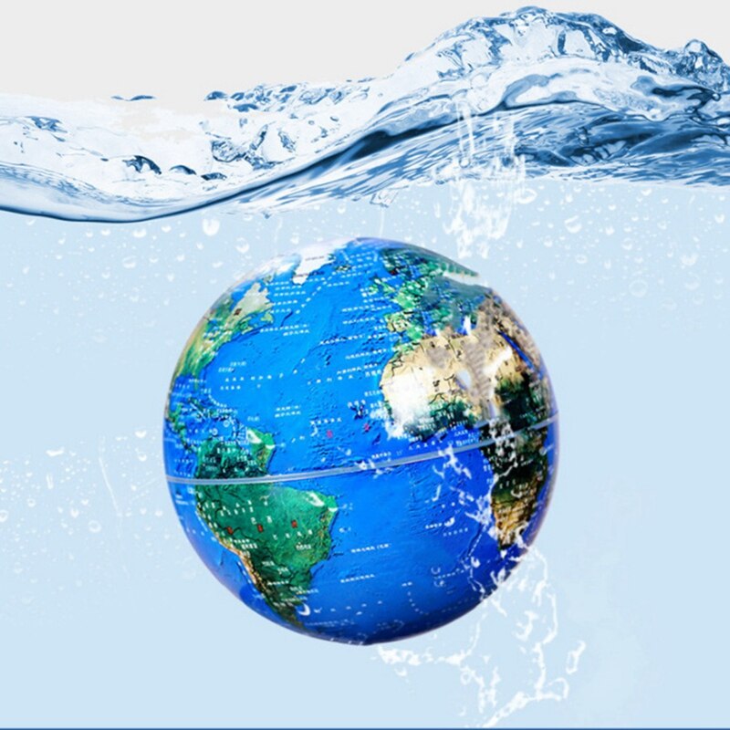 4 Cal w kształcie litery O magnetyczny lewitujący globus świetlny dekoracja biurowa kreatywny dom lewitacja magnetyczna prezent nas wtyczka