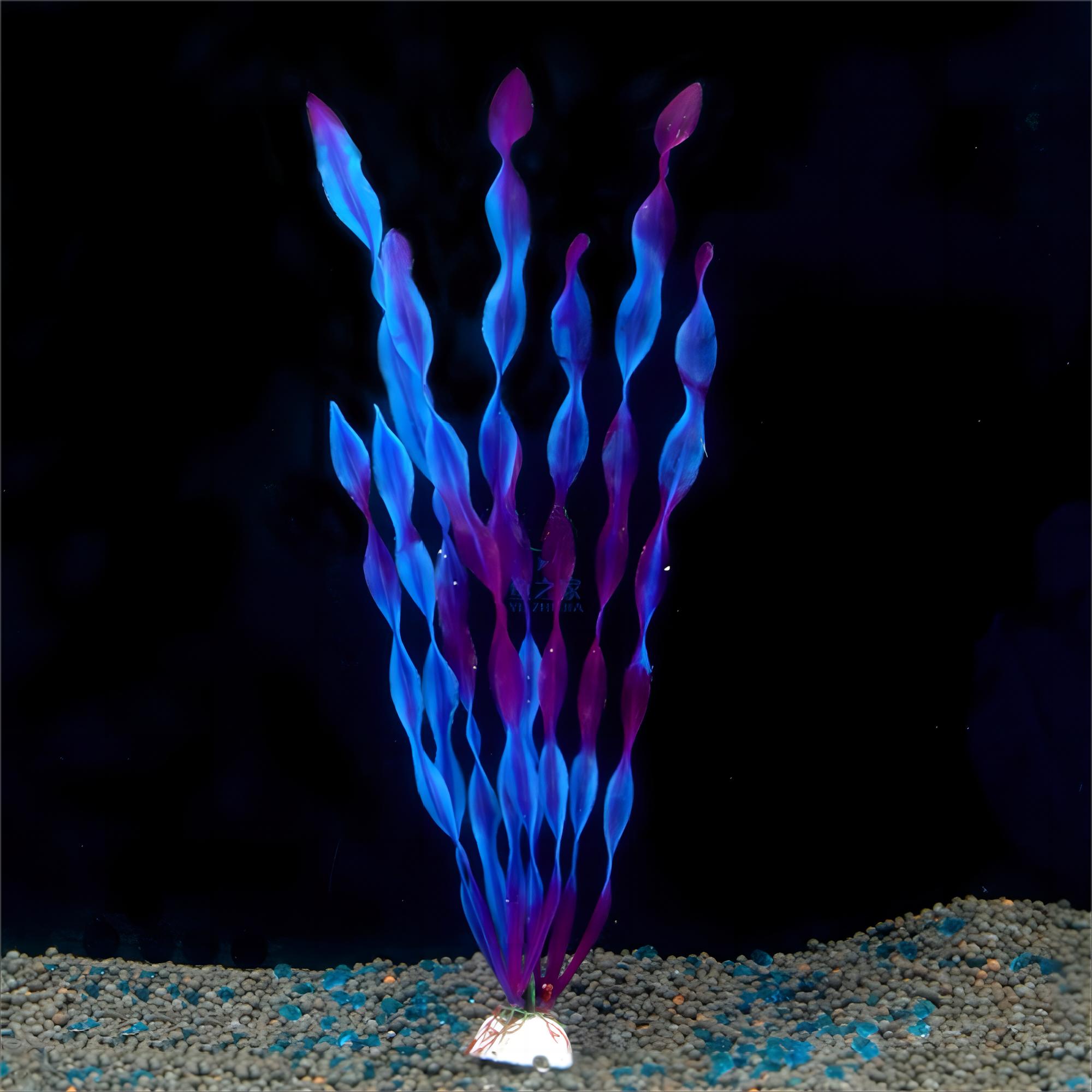 1 Pc Kunststoff Aquarium Künstliche Wasserpflanze Dekoration Simulierte Algen Wasserpflanze 3 Farben Unterwasser Pflanze Dekoration