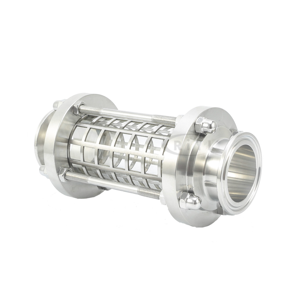 With Grid Cover Fit 25/32/38/51mm Tube OD x 1.5" 2" Tri Clamp Homebrew Sanitary Diopter Flow Sight Glass SUS304