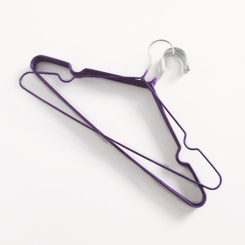 Perchas de Metal para mantener a los niños adultos secos secador anfibio mojado y audaz T cuelgue en diez: purple