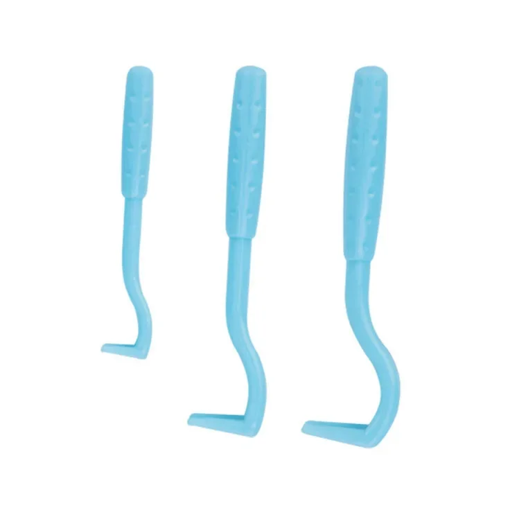 3Pack Floh Entferner Haken Zecken Entferner Pinzette Zecken Ziehen Haustier Katze Hund Zecken Klemme Mithelfer Pet Milbe Floh Extractor Hund accessarie: Grau