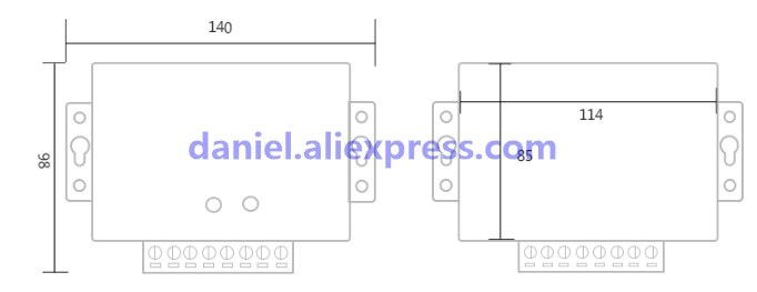 Access Control Power Supply 12V5A Switching Power Supply Mini Power Supply for Access Control