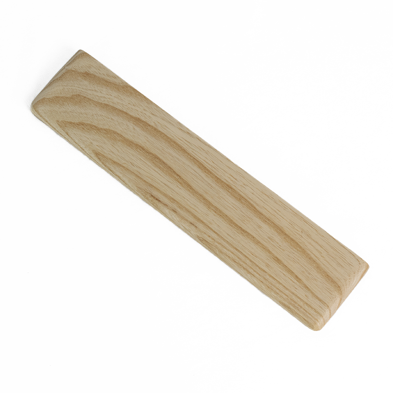 Massivholztastatur-Handflächenpolster, individuelles mechanisches Tastatur-Handgelenkauflage-Pad, ergonomisch, 87/98/104/108 Tasten, geeignet für mehrere Größen: XS / WHITE