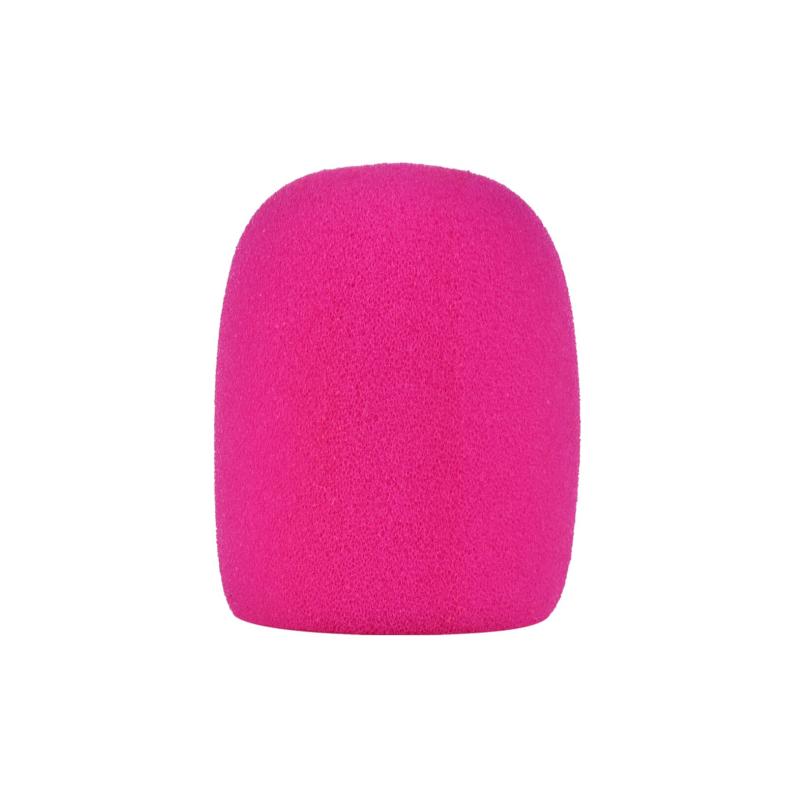 Handheld Microphone Windscreen Mic Foam Cover for Standard Ball-type Microphones Mic Accessories for KTV DJ, Pack of 1pcs: Rose red