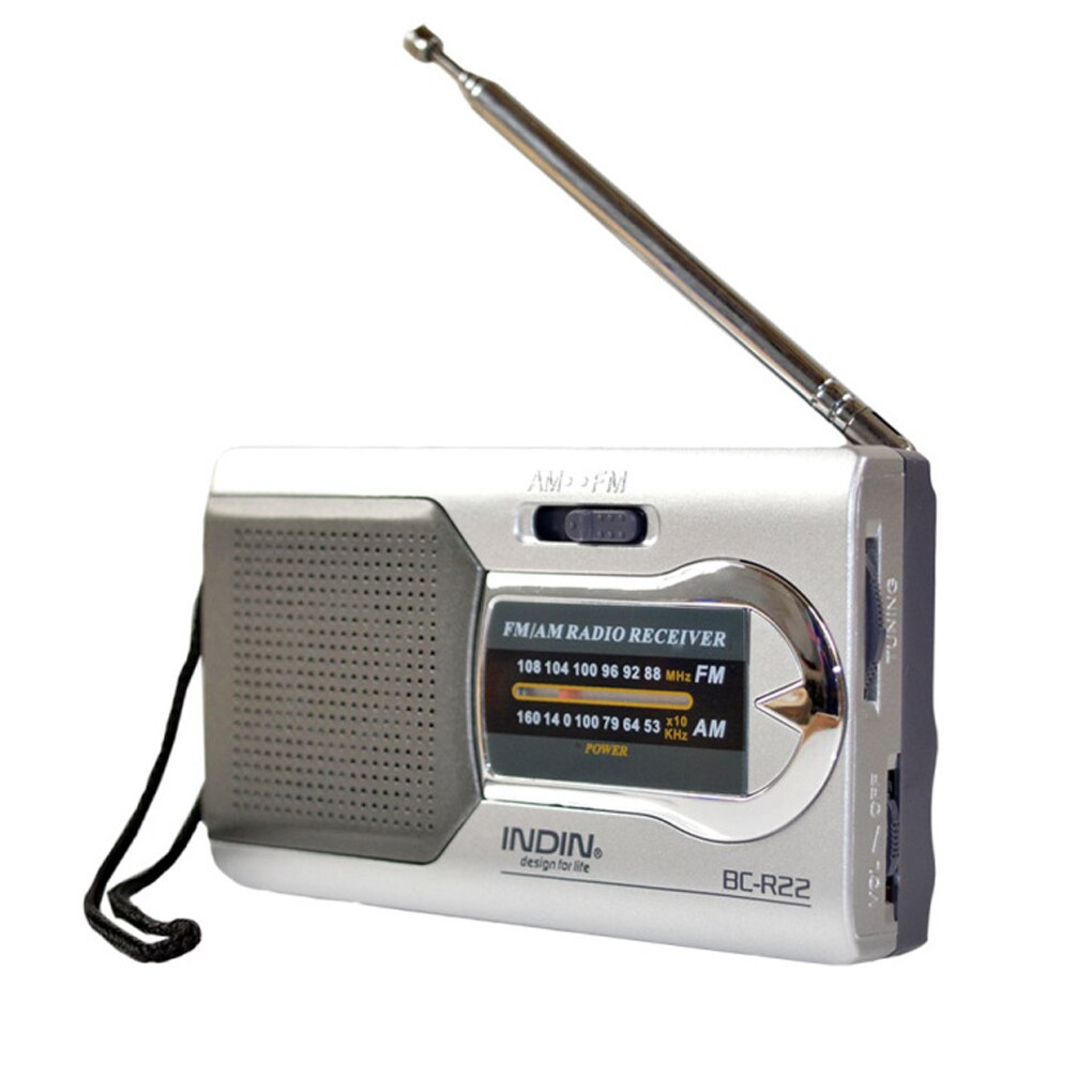 Battery Powered Ourtdoor Portable AM/FM Telescopic Antenna Radio Pocket Stereo Receiver