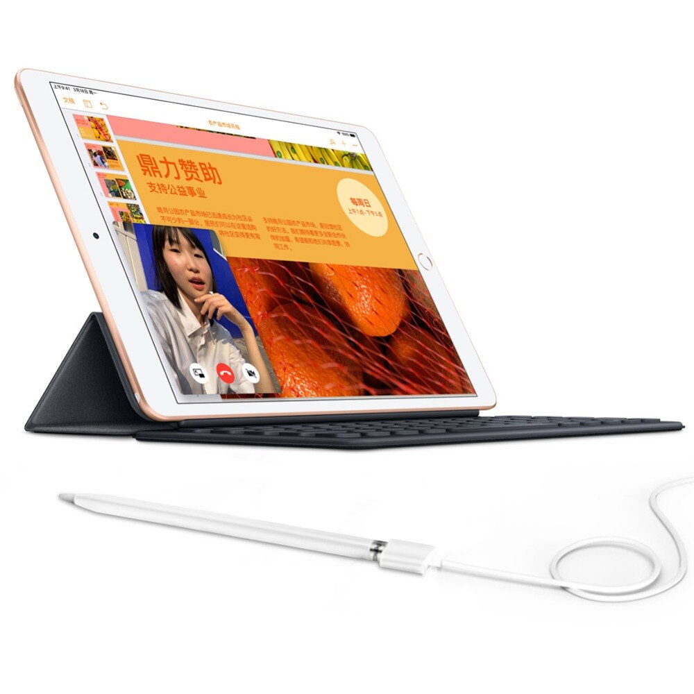 Cable de carga para adaptador de lápiz Apple, Cable de carga para iPad Pro, pantalla táctil, Stylus Pen, extensión de macho a hembra, USB