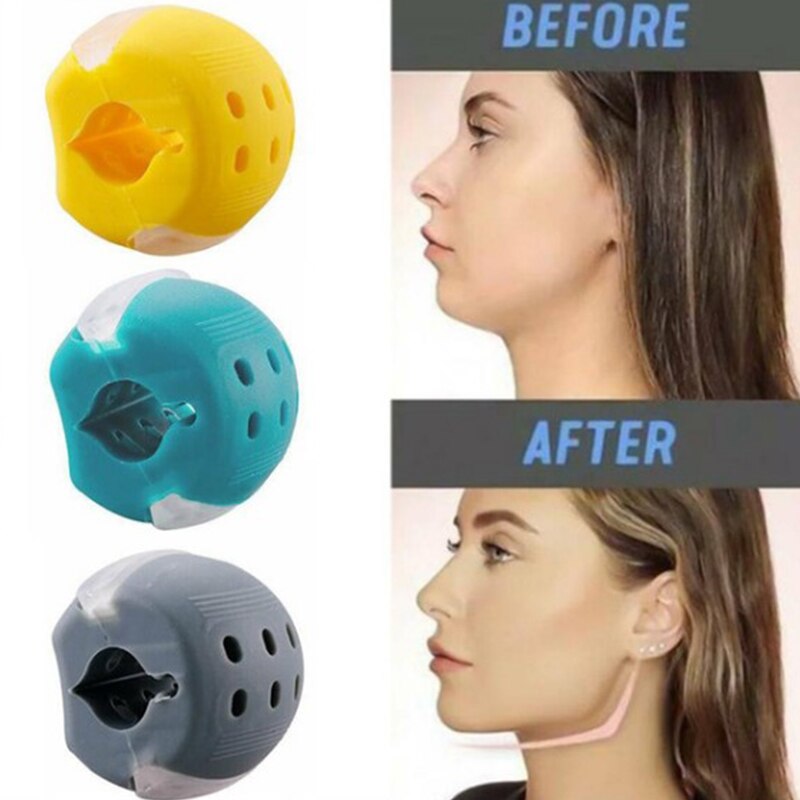 Masetero bola diferentes libras mandibular entrenador músculo facial pelota tonificante