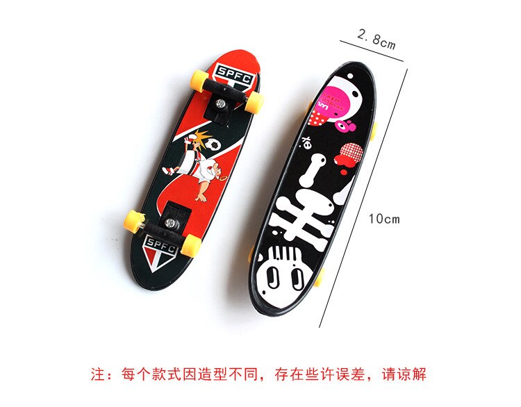 Zappeln Rolle Griffbrett Skateboard mit Kasten freundlicher Deck Sport Spiel Neuheit Finger Spielzeug für Erwachsene freundlicher Finger Skateboard