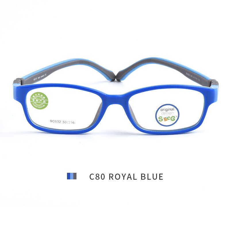 SECG-gafas suaves y flexibles ultraligeras para niños, montura De gafas ópticas para niños, gafas De vista, Lunettes De Vue Enfant: Multicolor