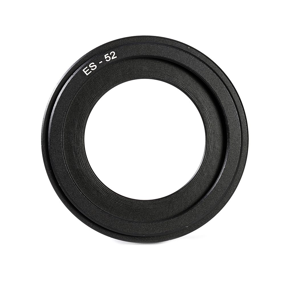 ES-52 ES52 Metalen Zonnekap Shade Vervanging Voor Canon Ef 40Mm Ef F/2.8 Stm Lens Etc.