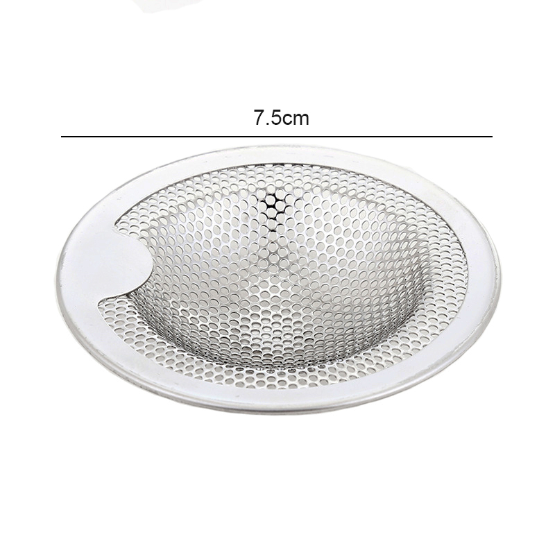 Küchen spüle Filter Anti-Blockierung-Spüle Kanal Gittergewebe Siebe Edelstahl Schlecht Boden abläufe Haar fänger Abfall Filter Werkzeug: Nickel