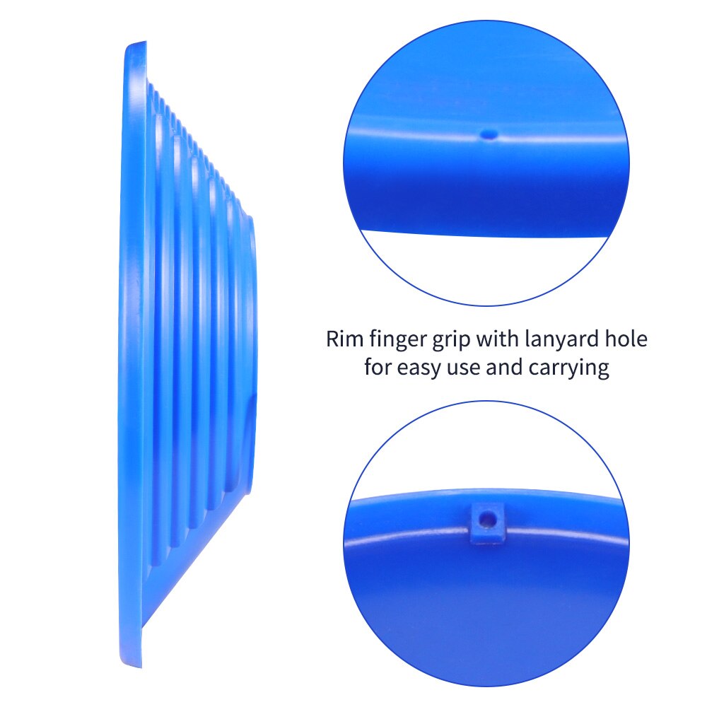 Royal blue Plastic Gold Pan Basin Nugget Mining Dredging Prospecting for Sand Gold Mining Manual Wash Gold Panning Equipment