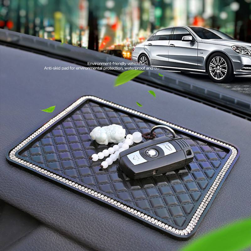 Auto Anti Slip Mat Telefoon Decoratie Anti-slip Auto Instrument Panel Coin Zonnebril Gel Pad Anti Slip Kleverige Pad