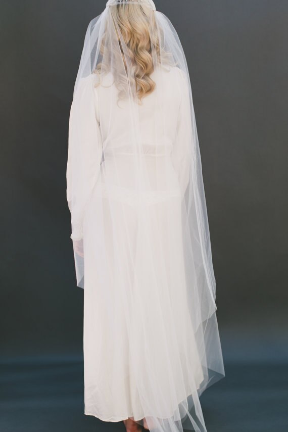 muslim arabic long wedding veil head piece pearls beaded bridal veil wedding accessories velos novia