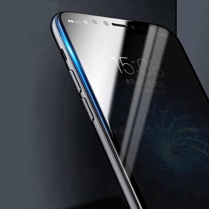 Anti-spion zwart glas voor iPhone 12 11 14 13 Pro Max Mini 6 6S SE schermbeschermer voor iPhone XR X XS max 7 8 Plus privacyglas