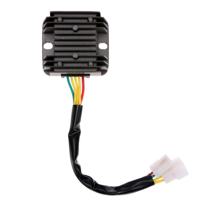 Motorcycle Voltage Regulator Rectifier - 3-Phase Full-Wave For Hyosung GT650R, GV650, ST7, 14V-15V Output