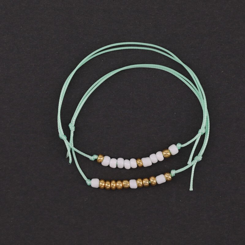 Set van 2 morsecode armbanden met kralen, beste vriend, vriendschapsarmband, morsecode sieraden, beste vriend, bijpassende armband voor koppels.