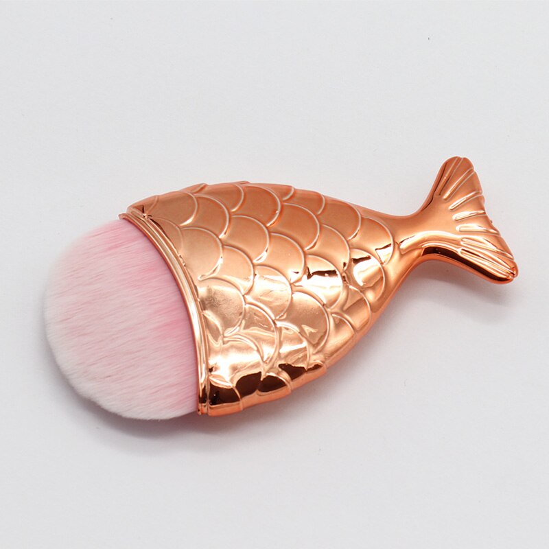SinSo pinceau de maquillage sirène pinceaux de maquillage ensemble poudre Contour mélange Blush fard à paupières visage yeux cosmétique maquillage brosse trousse à outils: 1pc Brush
